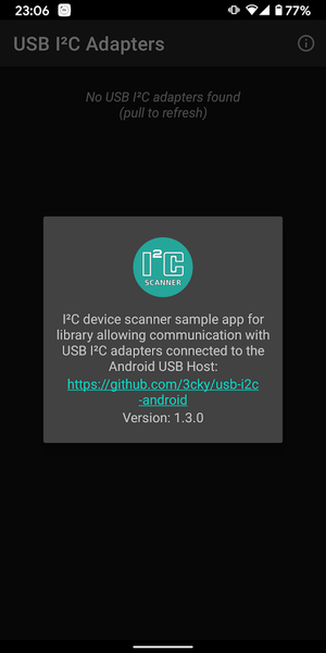 USB I۲C Scanner - عکس برنامه موبایلی اندروید