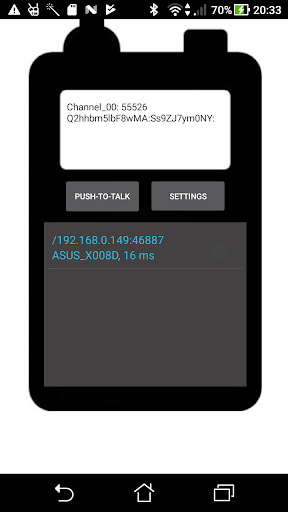 WIFI Walkie Talkie FREE - Image screenshot of android app