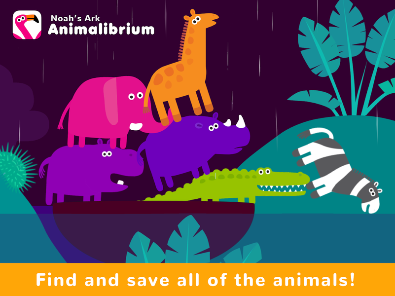 Kids Animal Ark: Zoo Games - عکس بازی موبایلی اندروید
