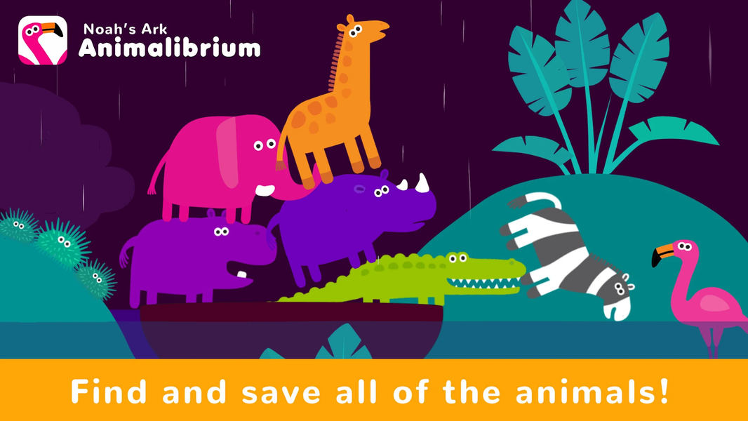 Kids Animal Ark: Zoo Games - عکس بازی موبایلی اندروید