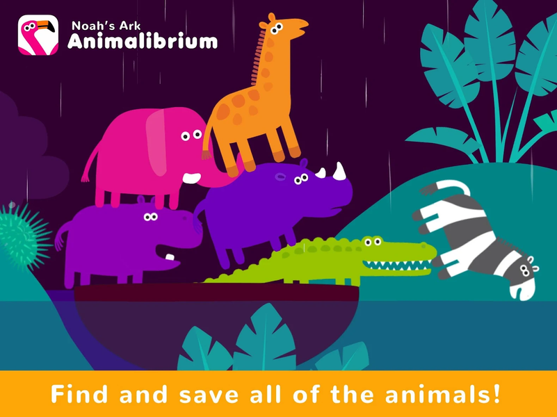 Kids Animal Ark: Zoo Games - عکس بازی موبایلی اندروید