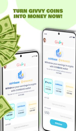 Make Money Real Cash by Givvy - عکس بازی موبایلی اندروید