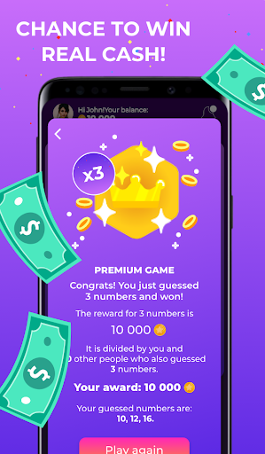 Make money - Premium Numbers - Gameplay image of android game
