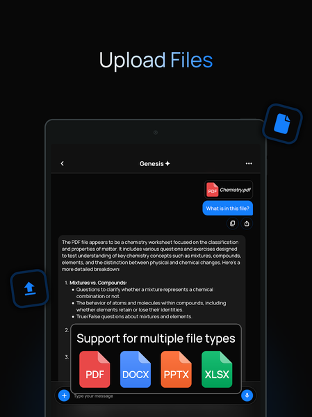 Genesis: Chatbot Assistant AI - عکس برنامه موبایلی اندروید