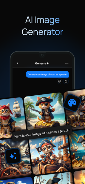 Genesis: Chatbot Assistant AI - عکس برنامه موبایلی اندروید