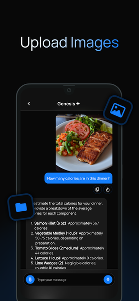 Genesis: Chatbot Assistant AI - عکس برنامه موبایلی اندروید