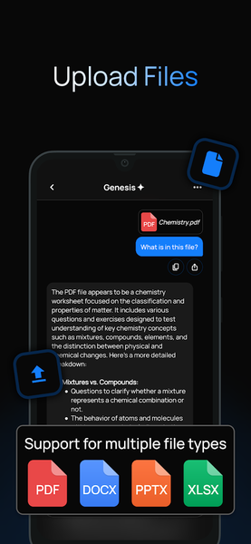 Genesis: Chatbot Assistant AI - عکس برنامه موبایلی اندروید