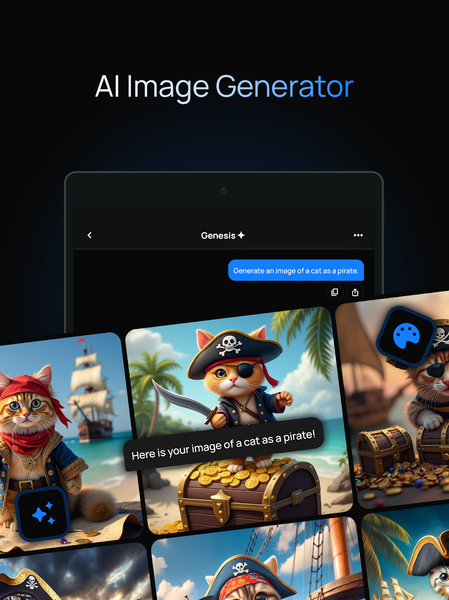 Genesis: Chatbot Assistant AI - عکس برنامه موبایلی اندروید