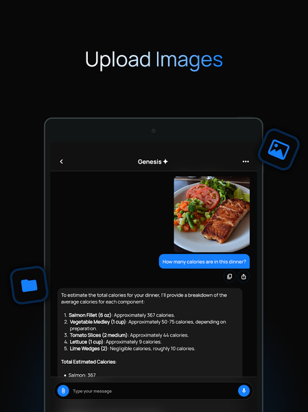 Genesis: Chatbot Assistant AI - عکس برنامه موبایلی اندروید