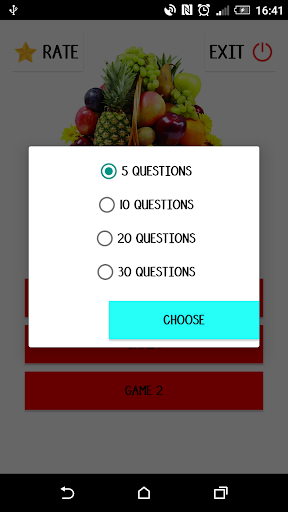 English For Kids - Fruits - عکس برنامه موبایلی اندروید