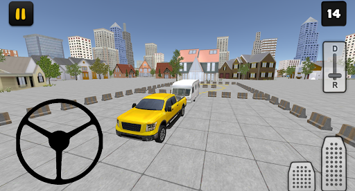 Car Driving Simulator 3D: Caravan - Gameplay image of android game