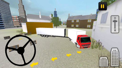 Cargo Truck Driver 3D - Gameplay image of android game