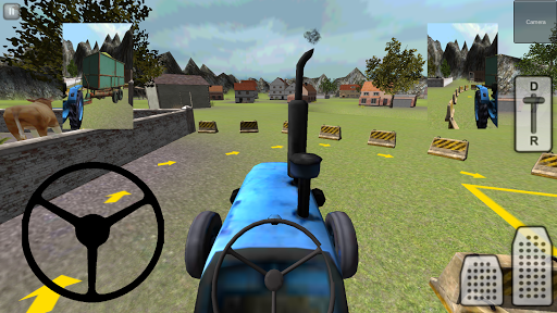 Classic Tractor 3D: Silage - Gameplay image of android game