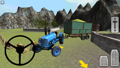 Classic Tractor ۳D: Silage - عکس بازی موبایلی اندروید