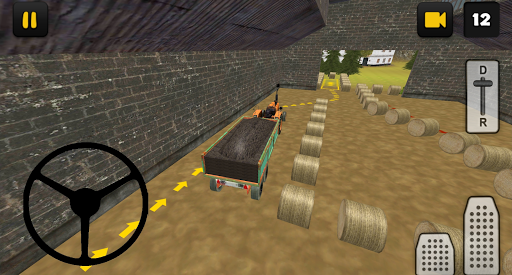 Classic Tractor ۳D: Sand Transport - عکس بازی موبایلی اندروید