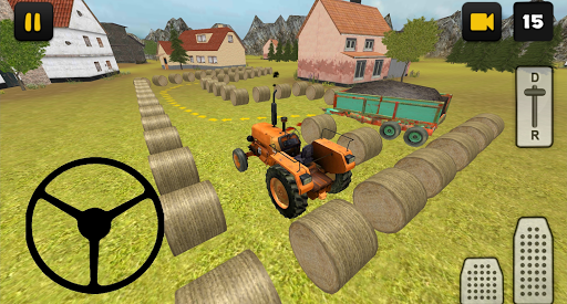 Classic Tractor ۳D: Sand Transport - عکس بازی موبایلی اندروید
