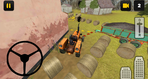 Classic Tractor ۳D: Sand Transport - عکس بازی موبایلی اندروید