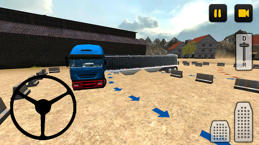 Construction Truck 3D: Gravel - عکس بازی موبایلی اندروید