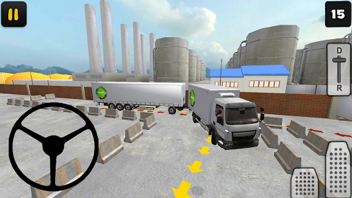 Distribution Truck Simulator 3D - Gameplay image of android game