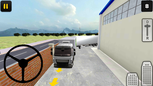 Distribution Truck Simulator 3D - Gameplay image of android game