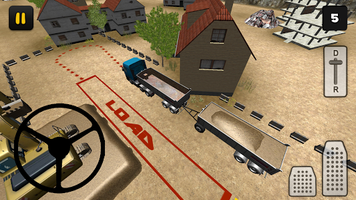 Extreme Truck ۳D: Sand - عکس بازی موبایلی اندروید