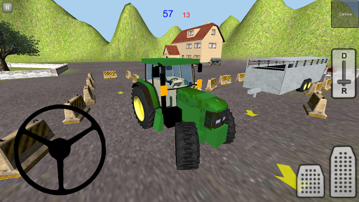 Farm Cattle Transporter 3D - Gameplay image of android game