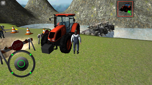 Farming ۳D: Tractor Driving - عکس بازی موبایلی اندروید