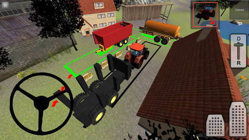 Farming ۳D: Tractor Parking - عکس بازی موبایلی اندروید