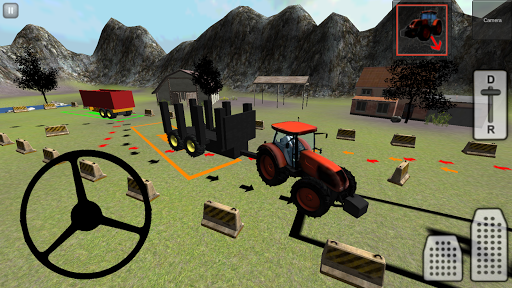 Farming ۳D: Tractor Parking - عکس بازی موبایلی اندروید