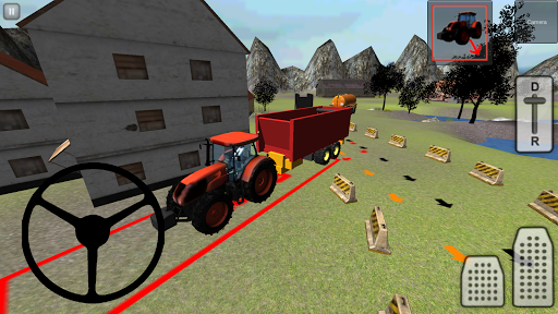 Farming ۳D: Tractor Parking - عکس بازی موبایلی اندروید