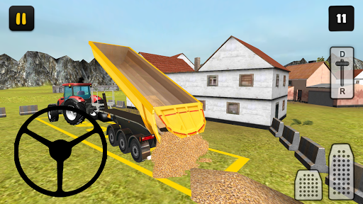 Farm Tractor 3D: Maize - Gameplay image of android game