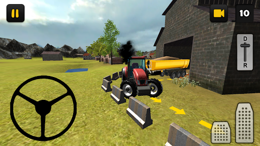 Farm Tractor 3D: Maize - Gameplay image of android game