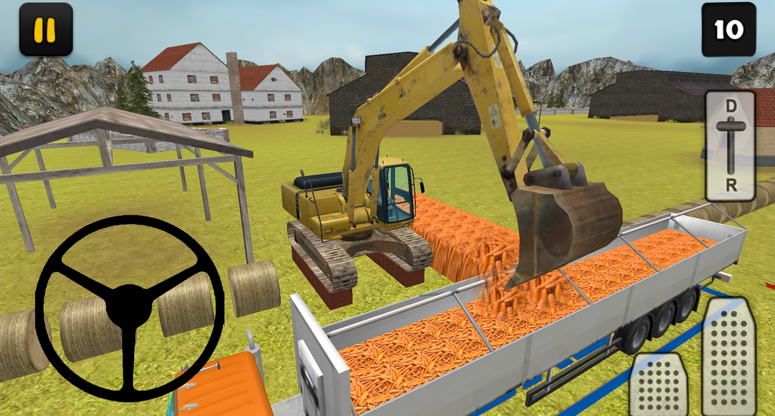 Farm Truck 3D: Carrot Transpor - عکس بازی موبایلی اندروید