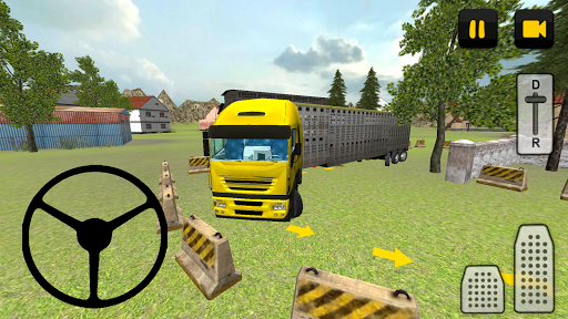 Farm Truck 3D: Cattle - Gameplay image of android game