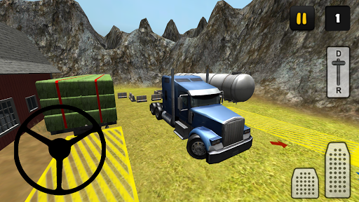 Farm Truck Simulator 3D - Gameplay image of android game