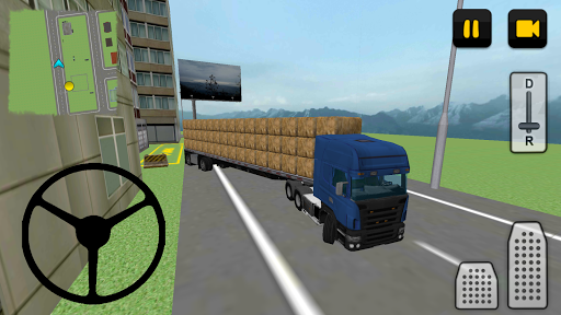 Hay Truck 3D: City - عکس بازی موبایلی اندروید