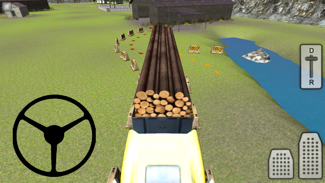 Log Truck Simulator 3D - Gameplay image of android game