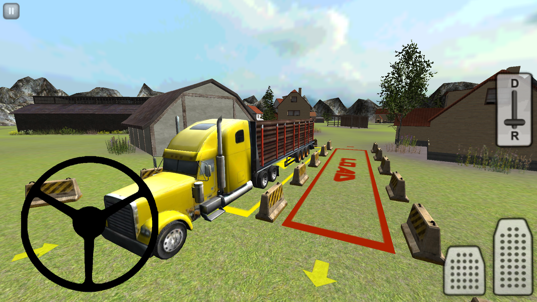 Log Truck Simulator 3D - Gameplay image of android game