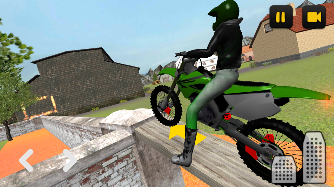 Stunt Bike 3D: Farm - Gameplay image of android game