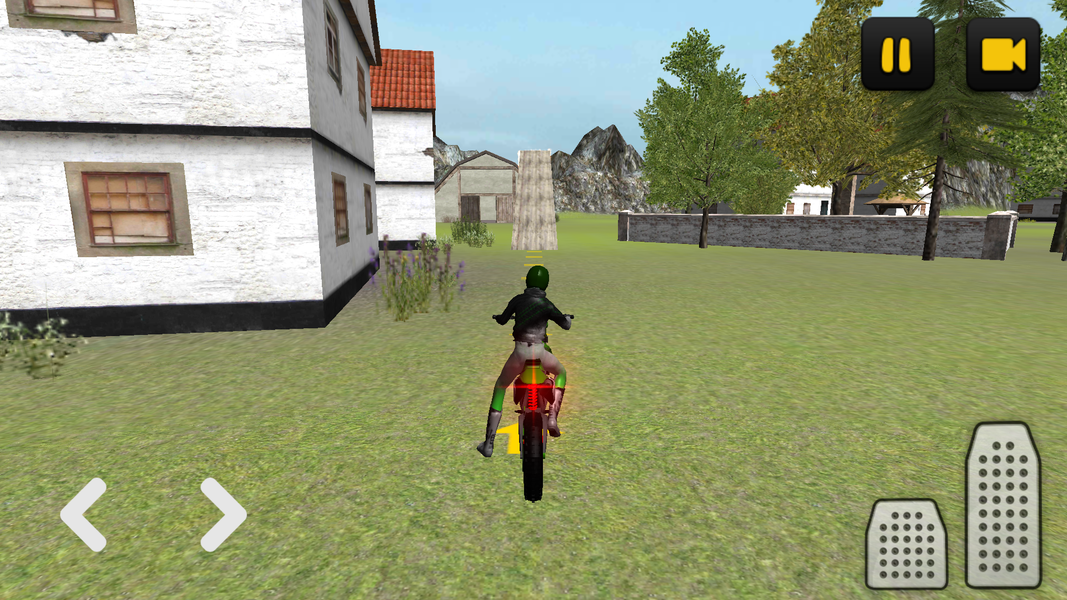 Stunt Bike 3D: Farm - Gameplay image of android game