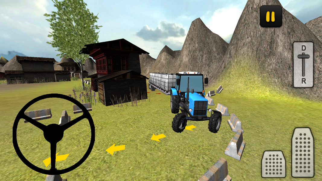 Tractor 3D: Water Transport - عکس بازی موبایلی اندروید