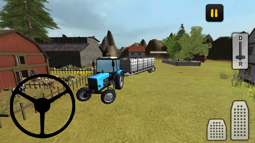 Tractor 3D: Water Transport - عکس بازی موبایلی اندروید