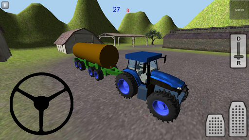 Tractor Simulator 3D: Manure - Gameplay image of android game