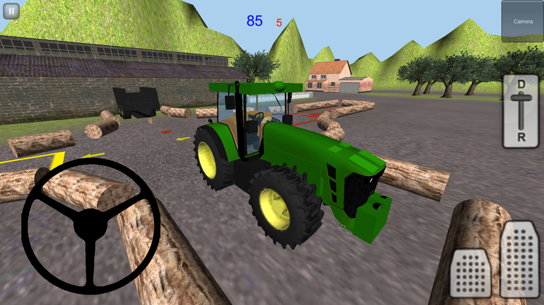 Tractor Simulator 3D: Forestry - عکس بازی موبایلی اندروید