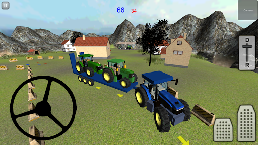 Tractor Transporter 3D - Gameplay image of android game