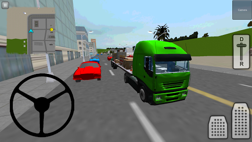 Truck Driver 3D: City - عکس بازی موبایلی اندروید