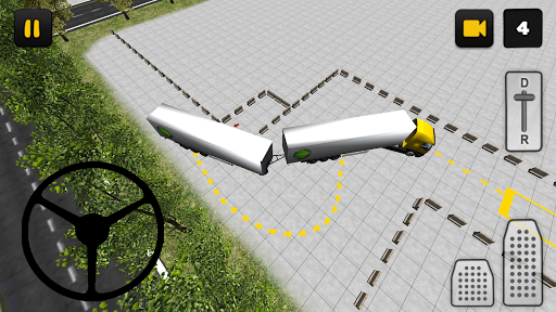 Truck Parking 3D: Extreme - Gameplay image of android game