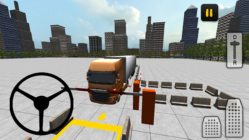 Truck Parking Simulator 3D - Gameplay image of android game