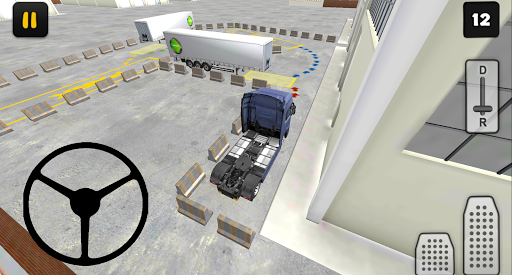 Truck Parking Simulator ۳D: Factory - عکس بازی موبایلی اندروید