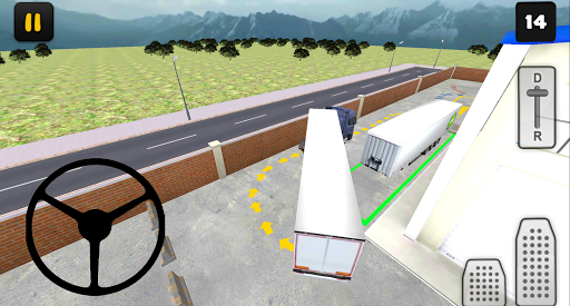 Truck Parking Simulator ۳D: Factory - عکس بازی موبایلی اندروید